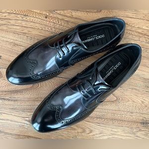 COPY - Dolce & Gabbana patent leather US 8.5(black&grey)